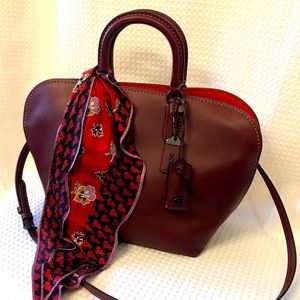 AUTHENTIC COACH Retail Bag Oxblood/Red